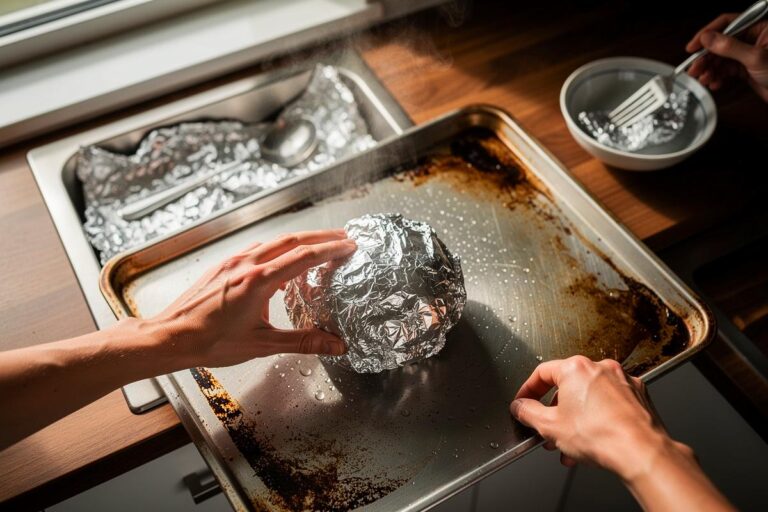 Cichy trik z folią aluminiową do sprzątania, o którym wszyscy zaczynają mówić, specjaliści od organizacji domu przysięgają na to