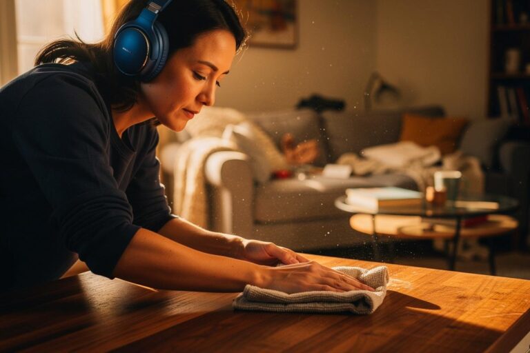 Coraz więcej ludzi nagrywa dźwięki codziennego sprzątania, specjaliści od organizacji domu tłumaczą, dlaczego to działa
