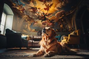 Ludzie zaczynają rysować freski na suficie swoich domów, doświadczeni trenerzy psów uprzedzają, co to robi z ich zwierzętami